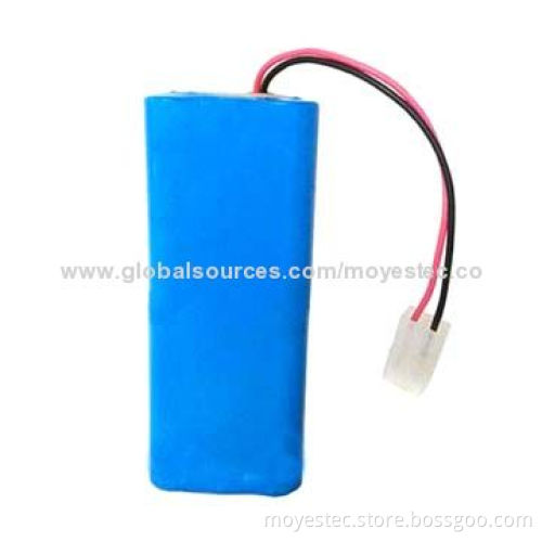 2,800mAh 18650 14.8V Lithium-ion Monitor Medical Battery, Measures 80 x 20 x 70mm